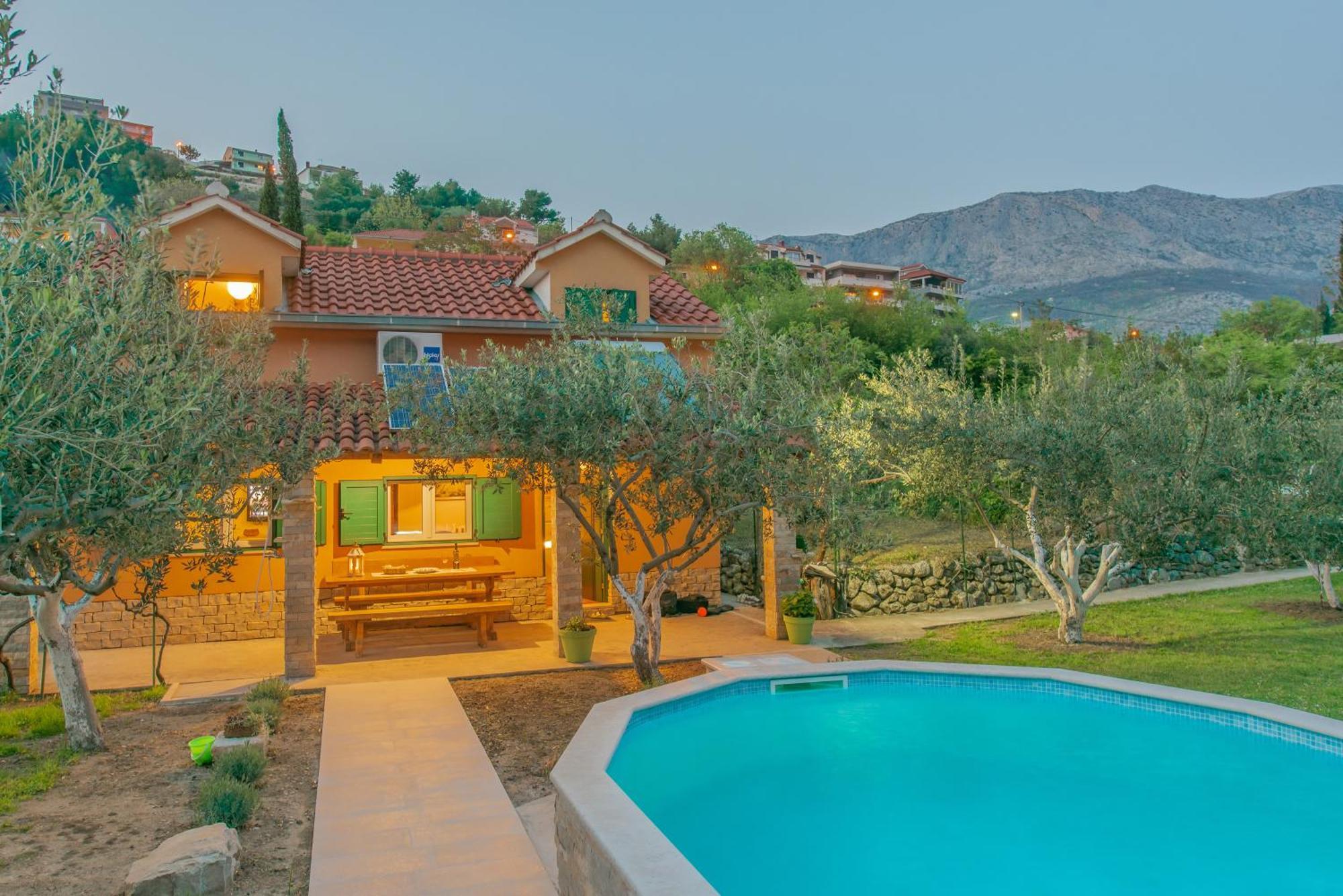 Peace Point Villa Zrnovnica Ngoại thất bức ảnh